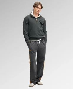 Tonal Half Zip Sweatshirt