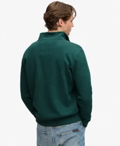 Tonal Half Zip Sweatshirt