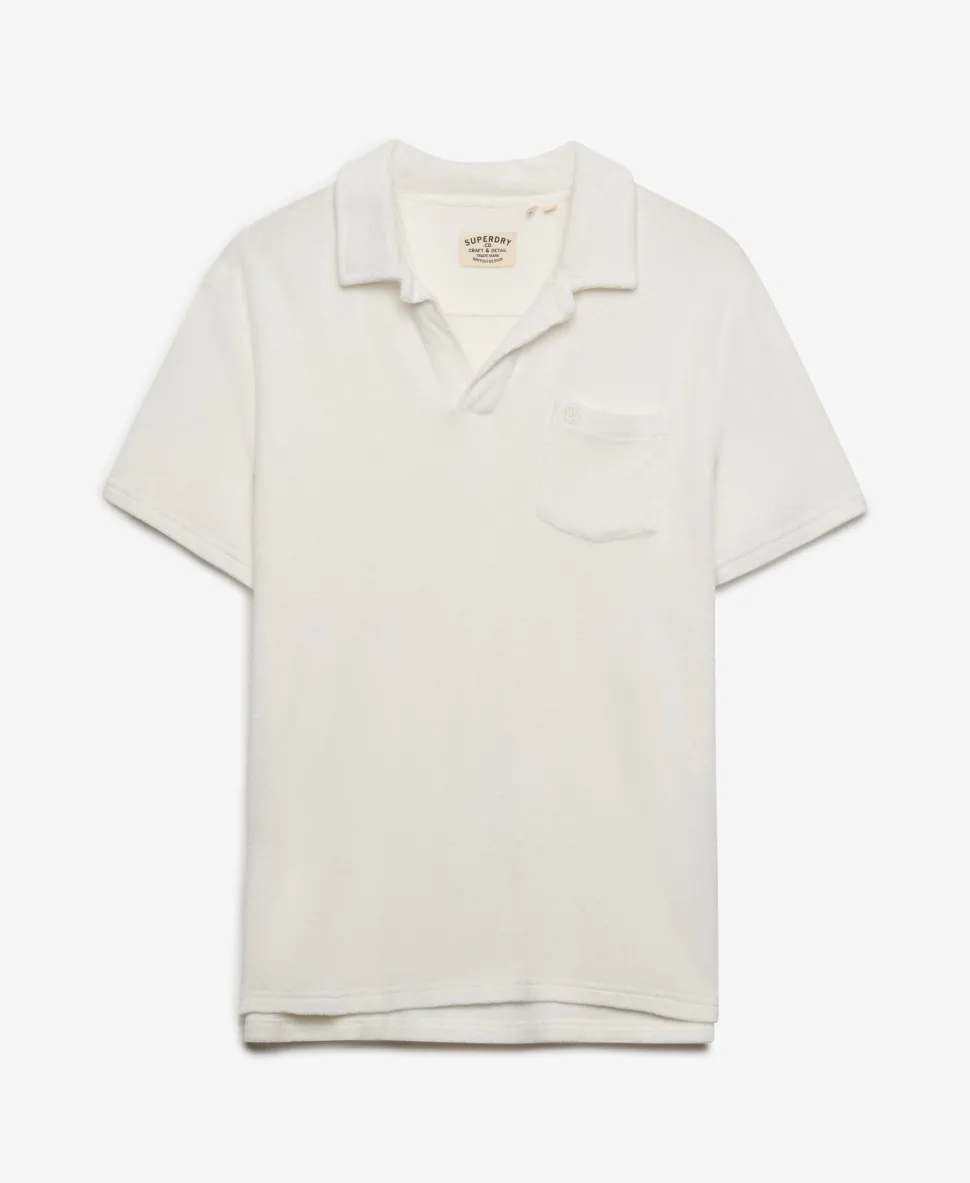 Towelling Polo Shirt