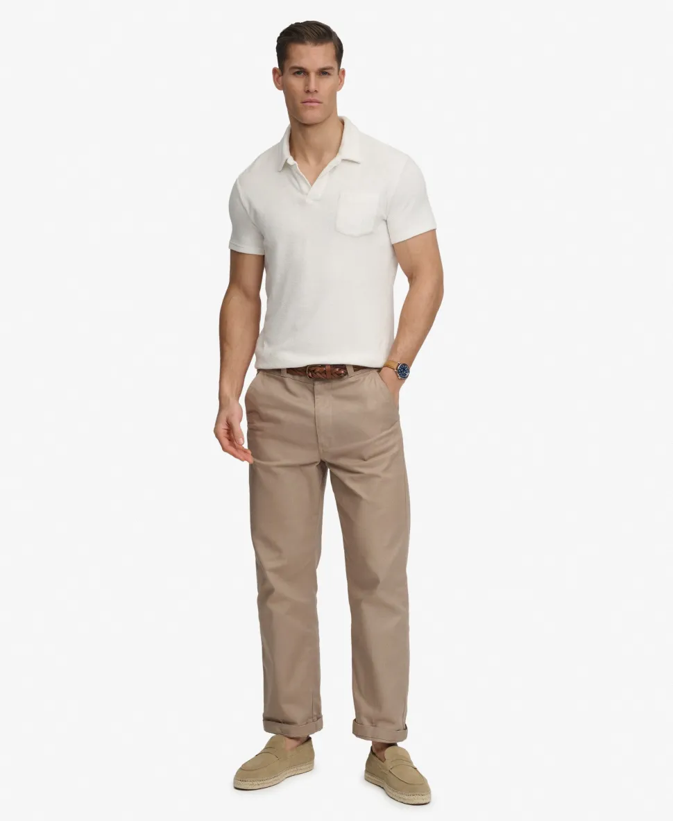 Towelling Polo Shirt