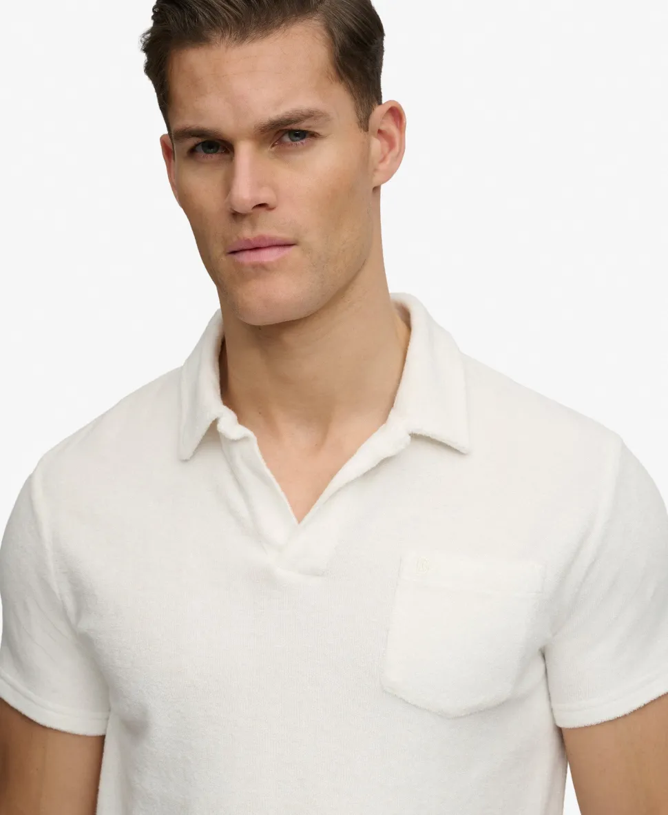 Towelling Polo Shirt