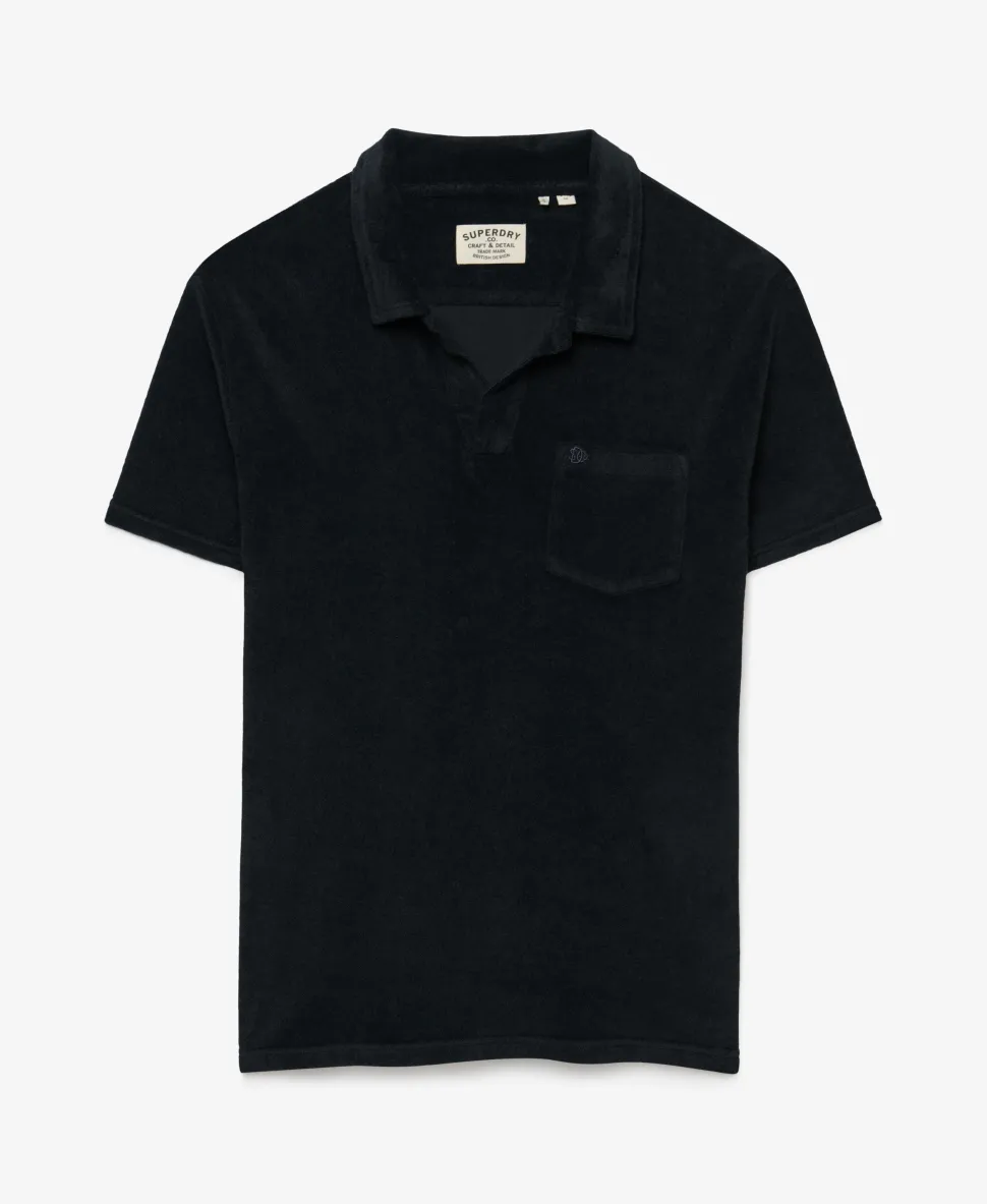 Towelling Polo Shirt
