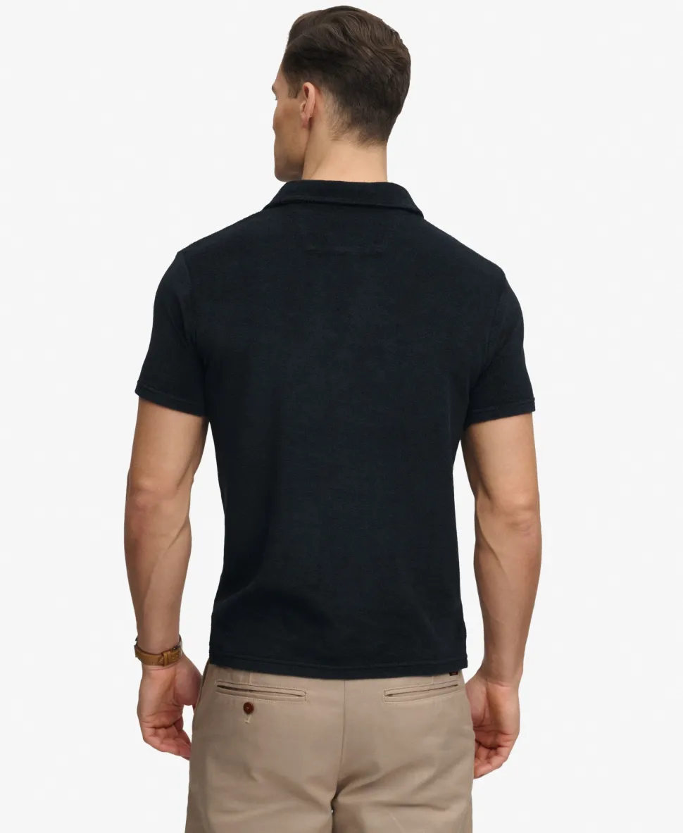 Towelling Polo Shirt