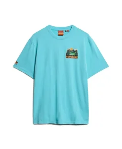 Travel Postcard Chest Print T-Shirt