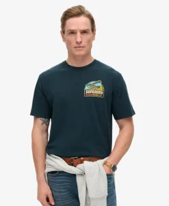 Travel Postcard Chest Print T-Shirt