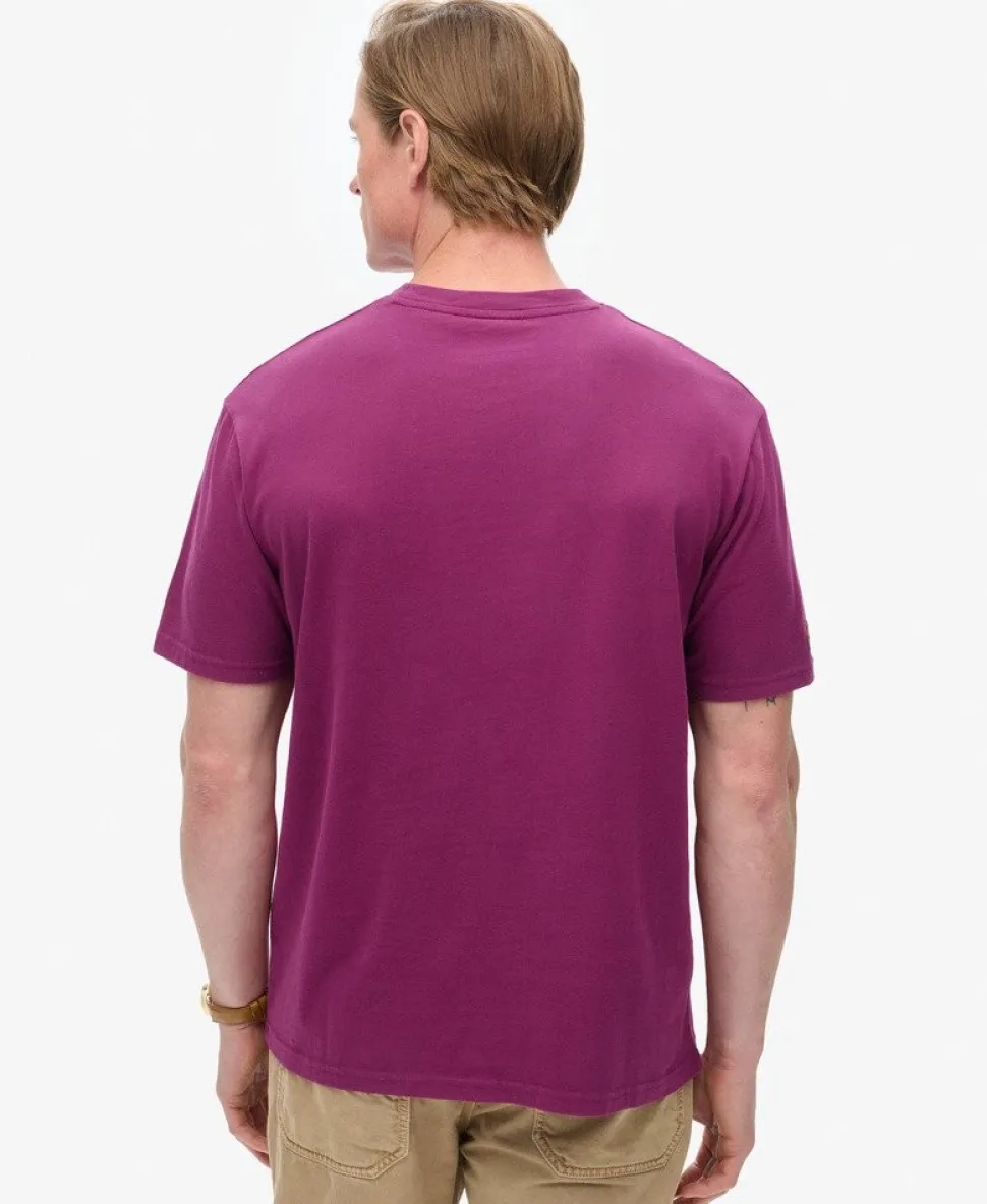 Travel Postcard Chest Print T-Shirt