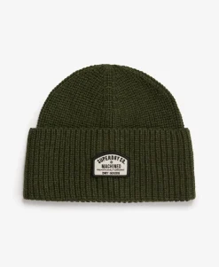 Trucker Knitted Beanie Hat