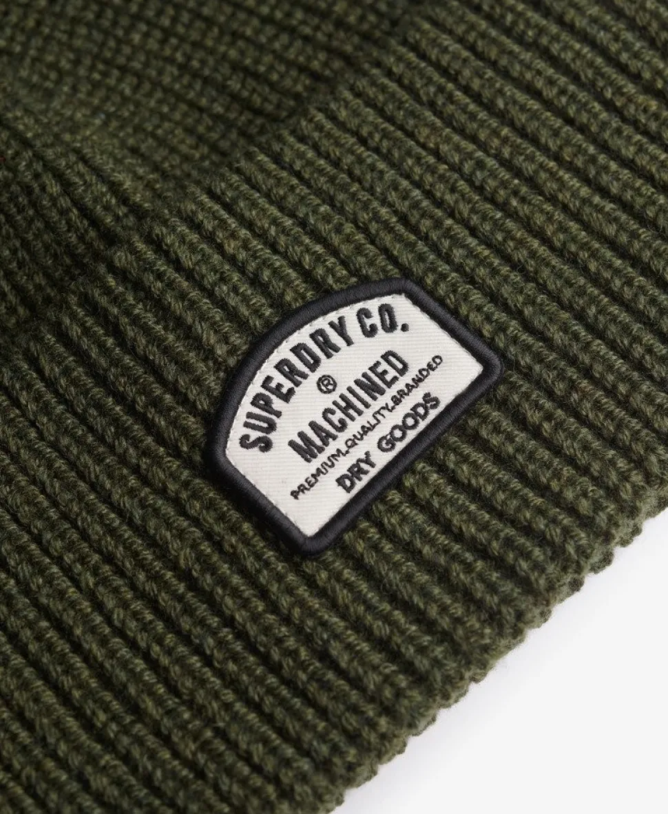 Trucker Knitted Beanie Hat