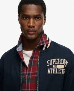Twill Varsity Bomber Jacket