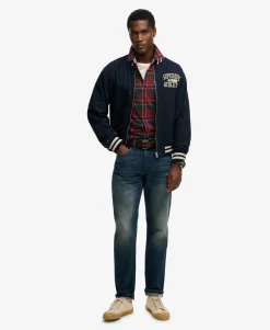 Twill Varsity Bomber Jacket