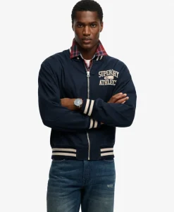 Twill Varsity Bomber Jacket