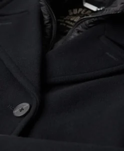 Two In One Wool Pea Coat