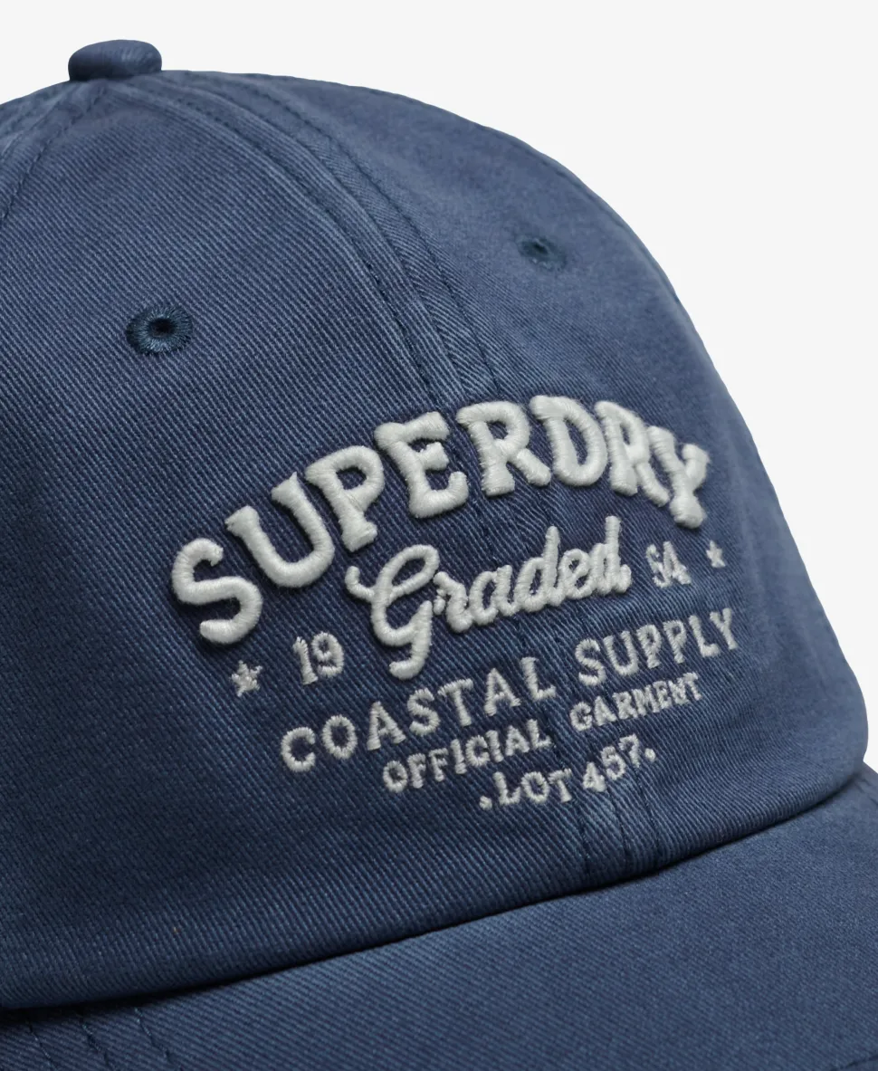 Vintage Applique Baseball Cap