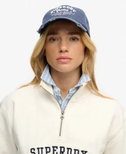 Vintage Applique Baseball Cap