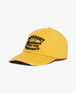 Vintage Applique Baseball Cap