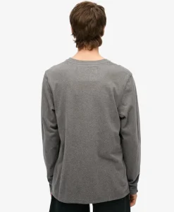 Vintage Athletic Chest Long Sleeve Top