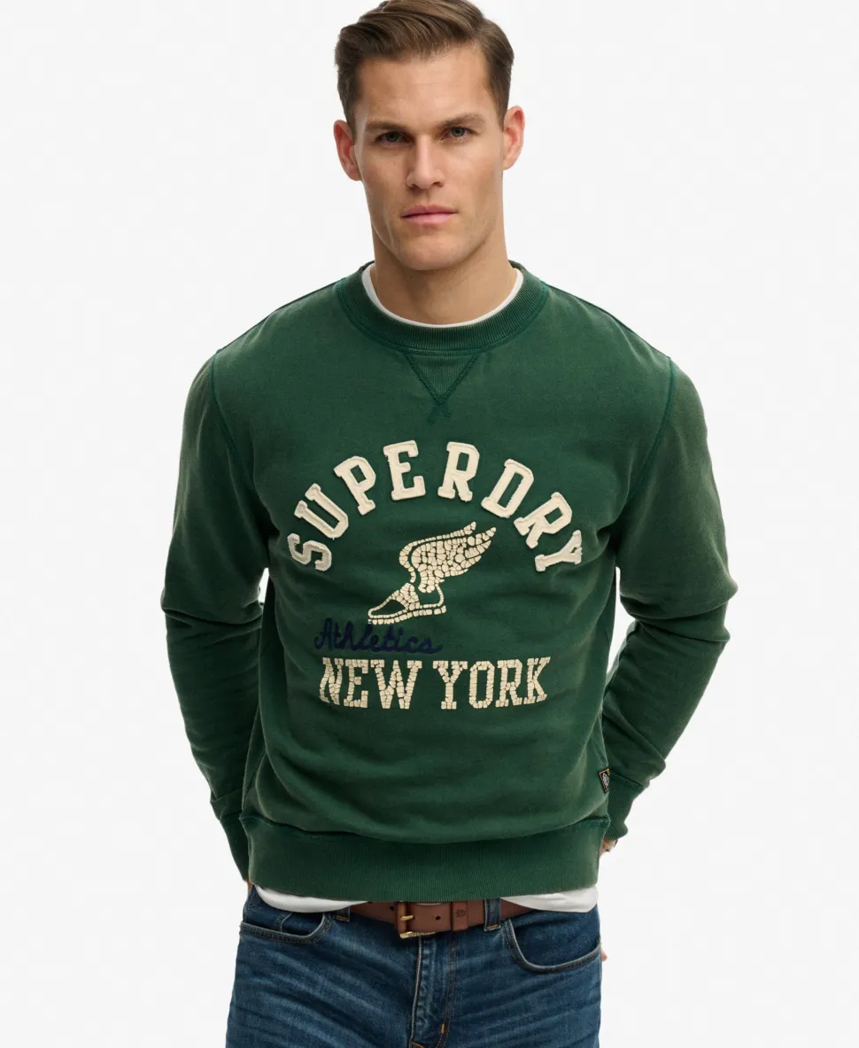 Vintage Athletic Crew Sweatshirt