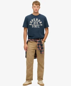 Vintage Athletic Essential Graphic T-Shirt