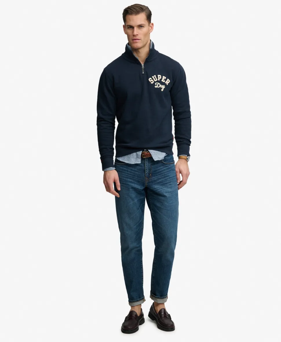 Vintage Athletic Half Zip