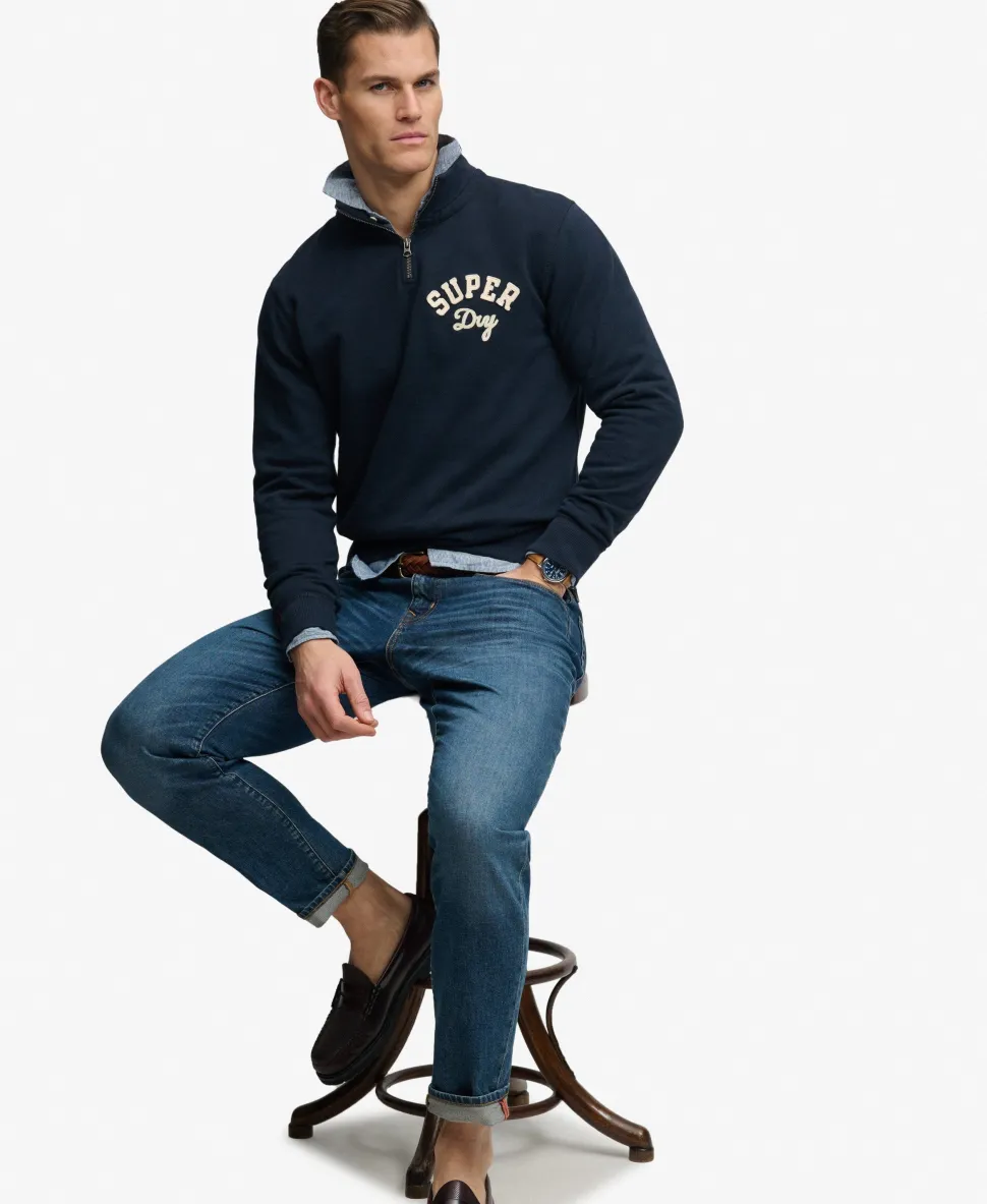 Vintage Athletic Half Zip