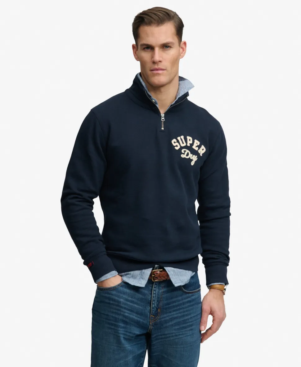 Vintage Athletic Half Zip