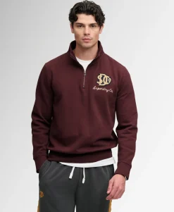 Vintage Athletic Half Zip Sweatshirt
