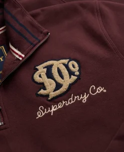 Vintage Athletic Half Zip Sweatshirt
