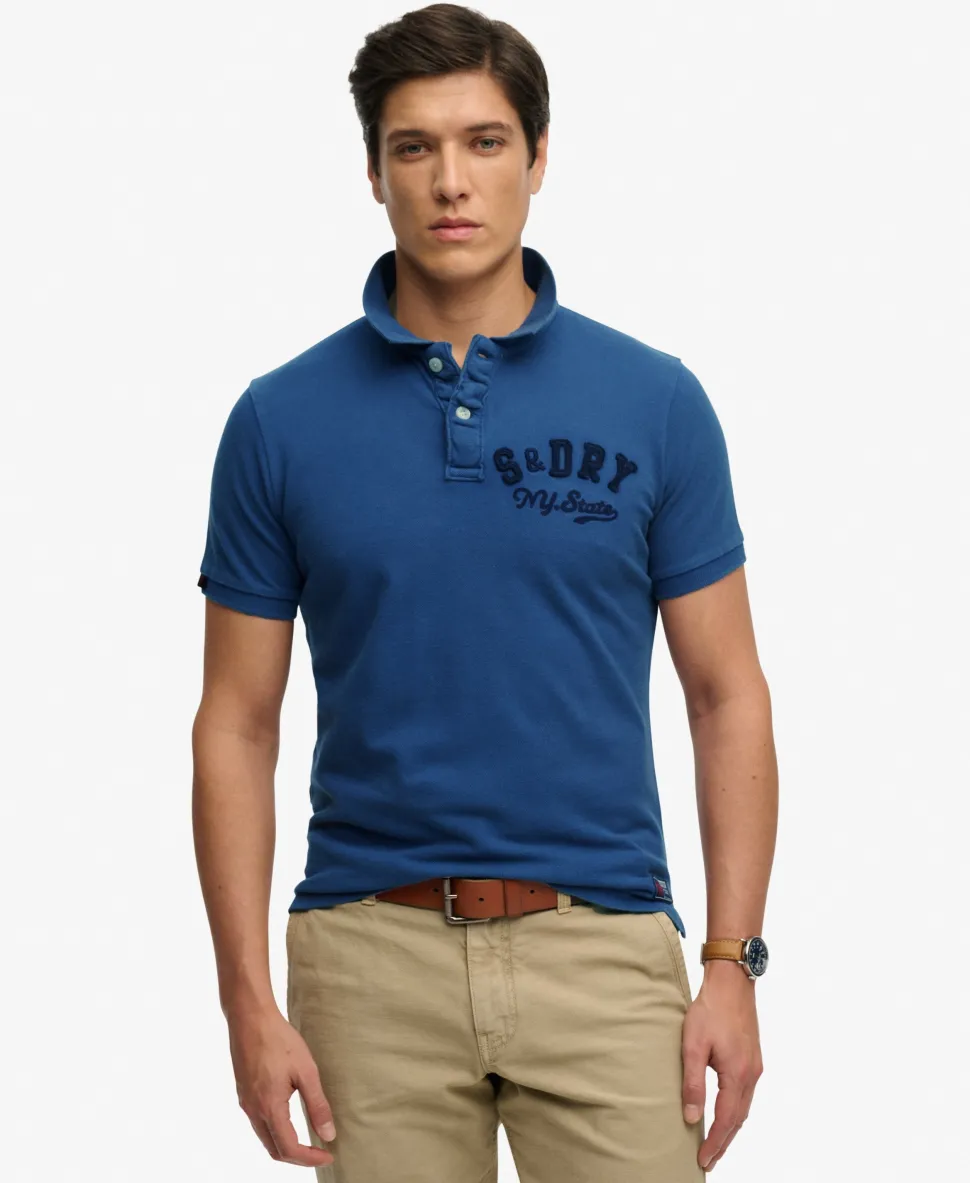 Vintage Athletic Polo Shirt
