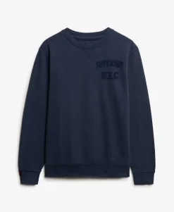 Vintage Athletic Tonal Crew Sweatshirt
