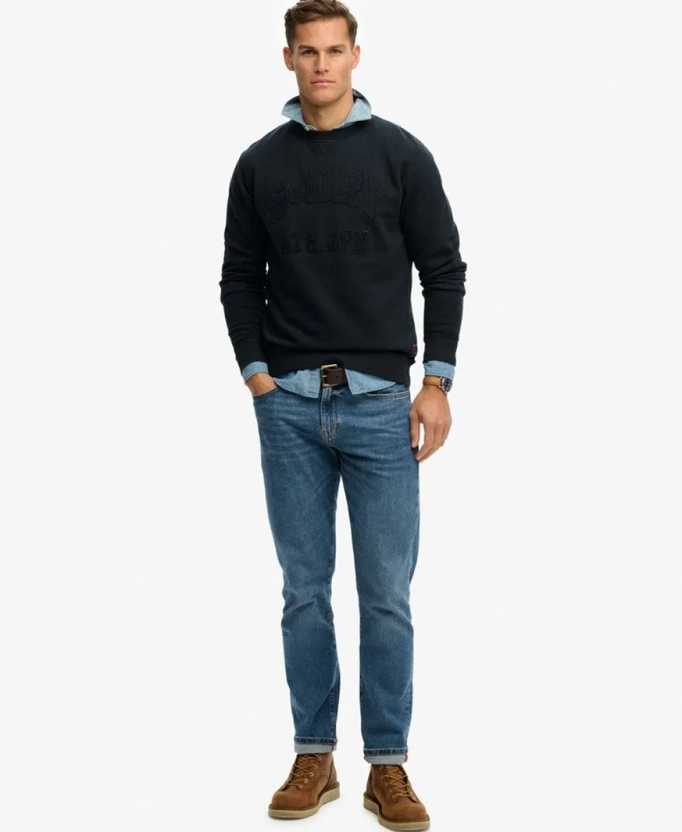 Vintage Athletic Tonal Crew Sweatshirt