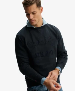 Vintage Athletic Tonal Crew Sweatshirt