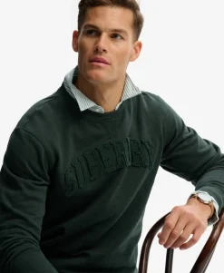 Vintage Athletic Tonal Crew Sweatshirt