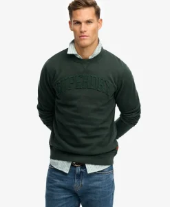 Vintage Athletic Tonal Crew Sweatshirt