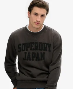 Vintage Athletic Tonal Crew Sweatshirt