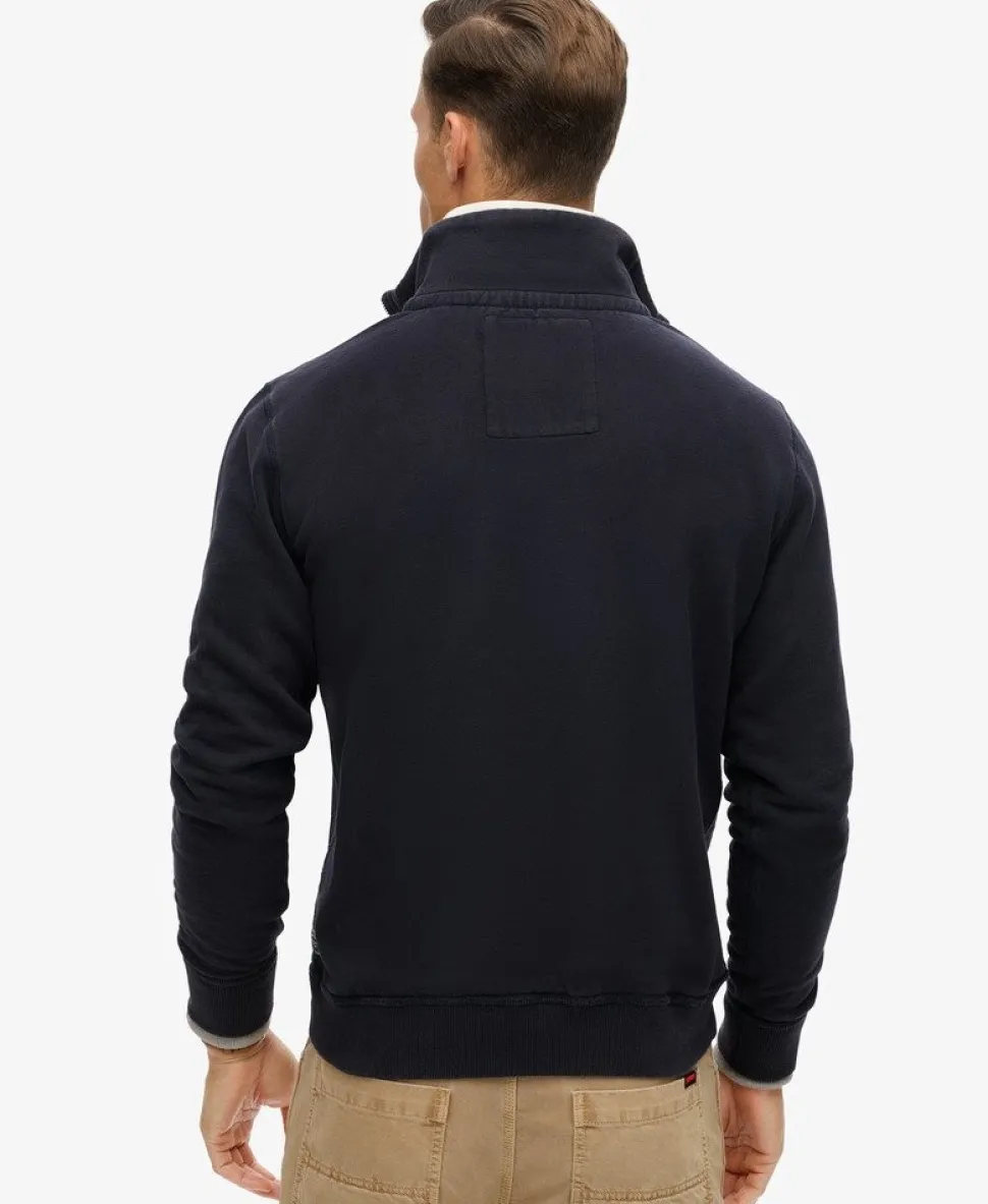 Vintage Athletic Zip Half-Zip Jumper
