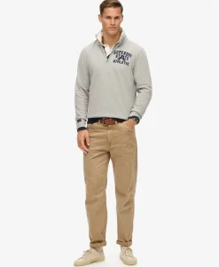 Vintage Athletic Zip Half-Zip Jumper