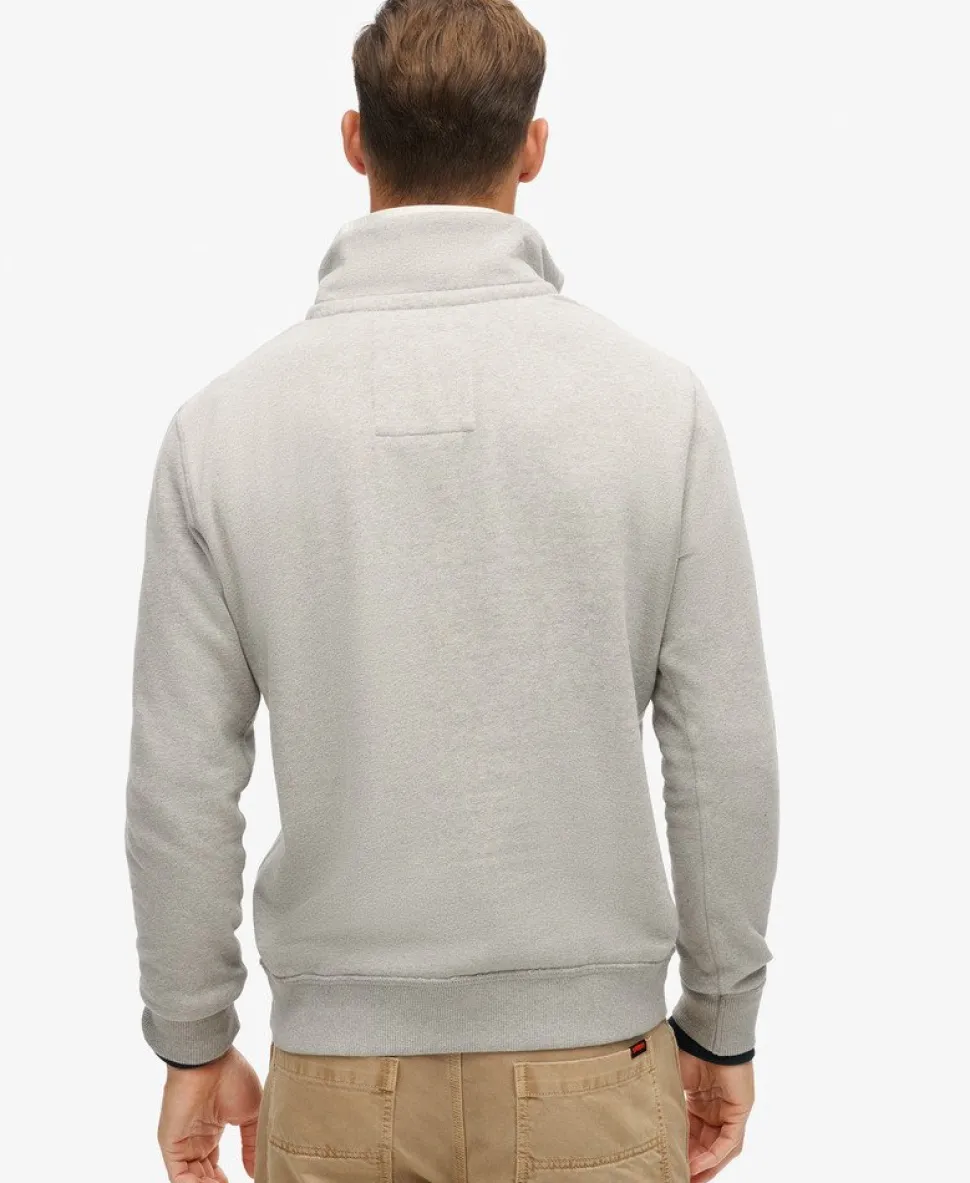 Vintage Athletic Zip Half-Zip Jumper