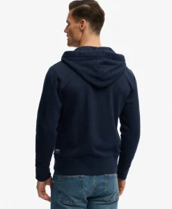 Vintage Athletic Zip Hoodie