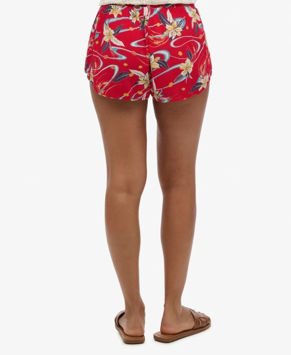 Vintage Beach Printed Shorts