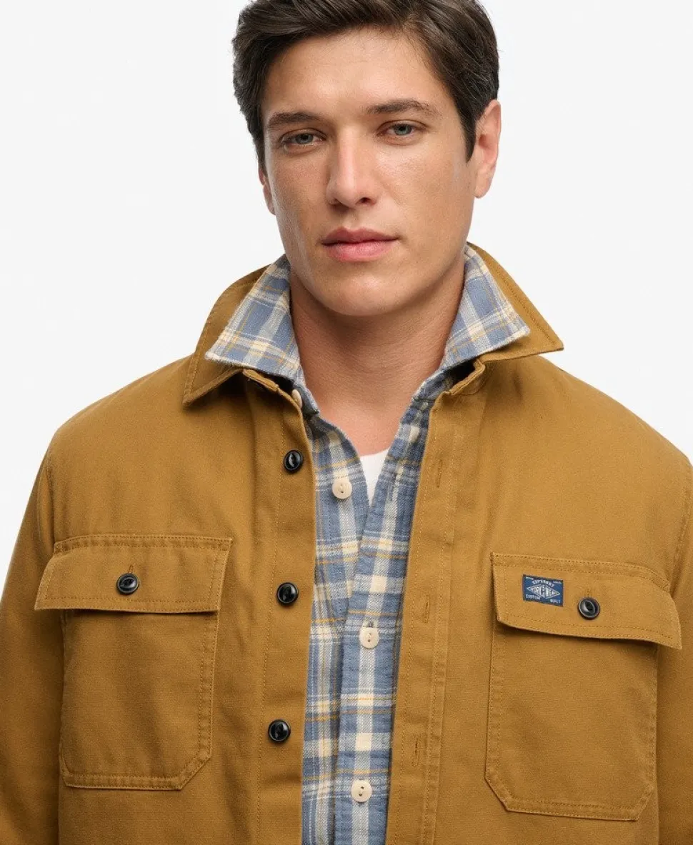 Vintage Borg Lined Miller Overshirt