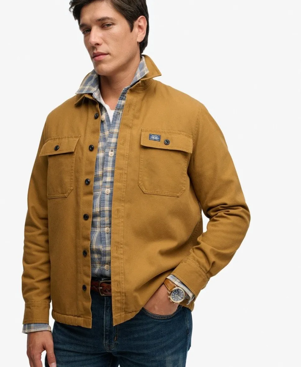 Vintage Borg Lined Miller Overshirt