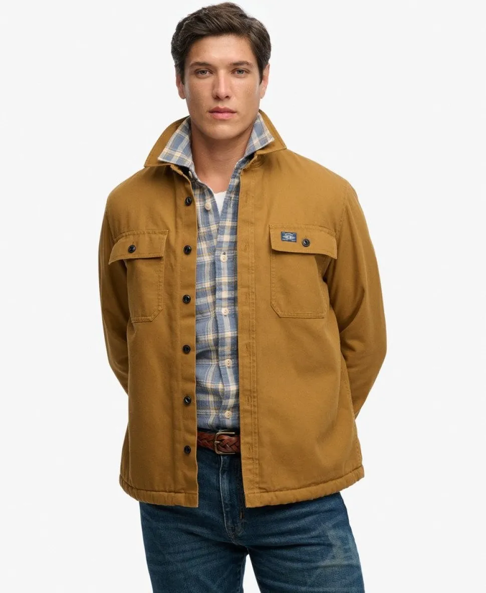 Vintage Borg Lined Miller Overshirt