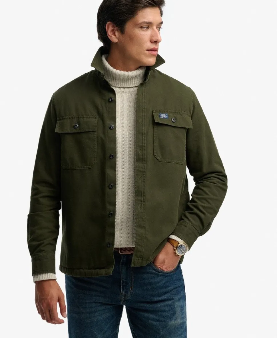 Vintage Borg Lined Miller Overshirt