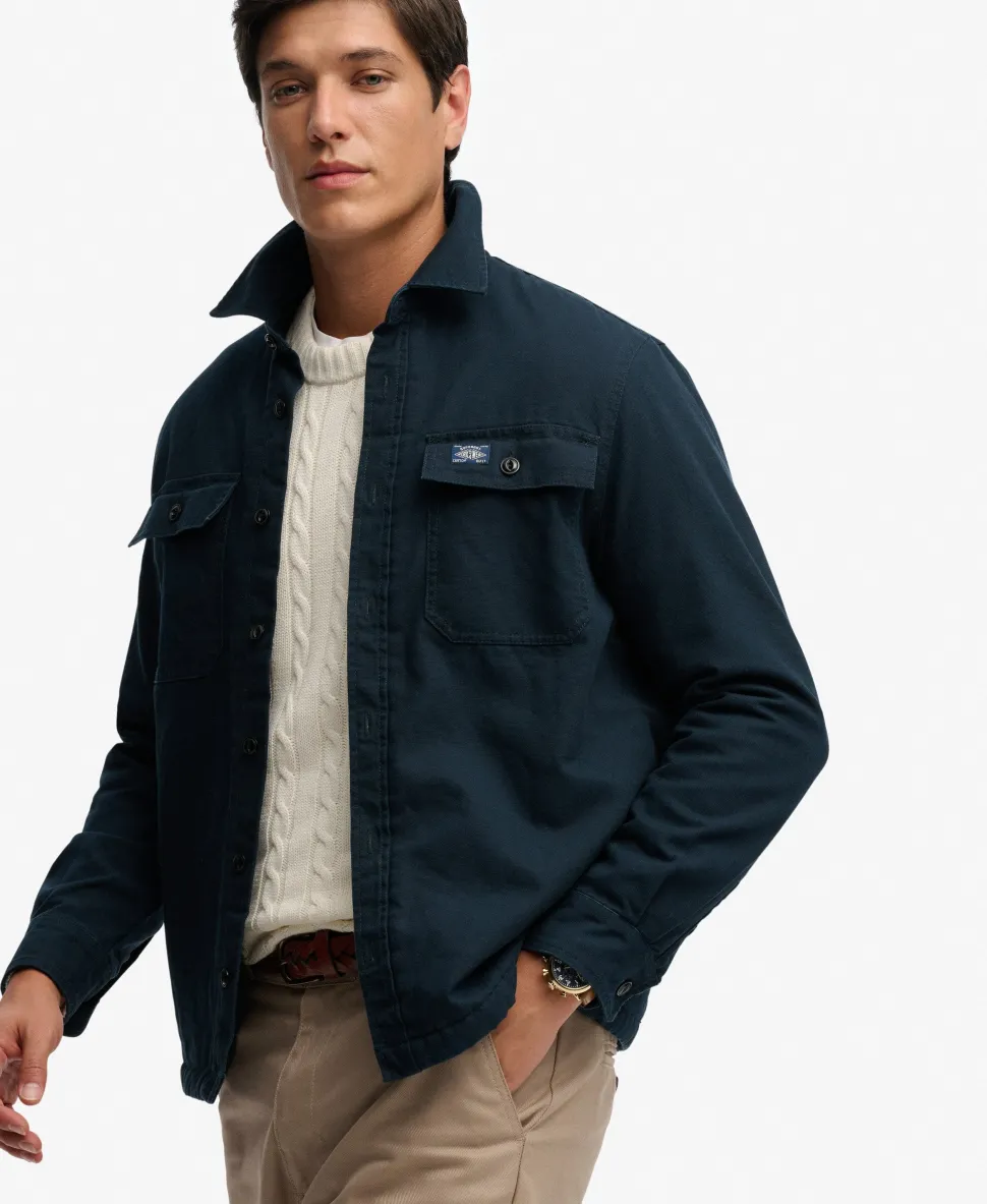 Vintage Borg Lined Miller Overshirt