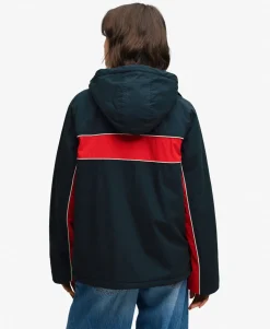 Vintage Hooded Wind Jacket