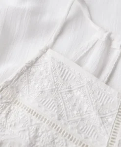 Vintage Lace Yoke Cami Top
