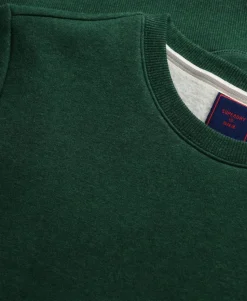 Vintage Logo Embroidered Crew Sweatshirt