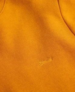 Vintage Logo Embroidered Crew Sweatshirt