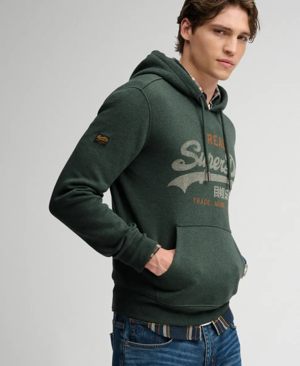 Vintage Logo Heritage Relaxed Hoodie
