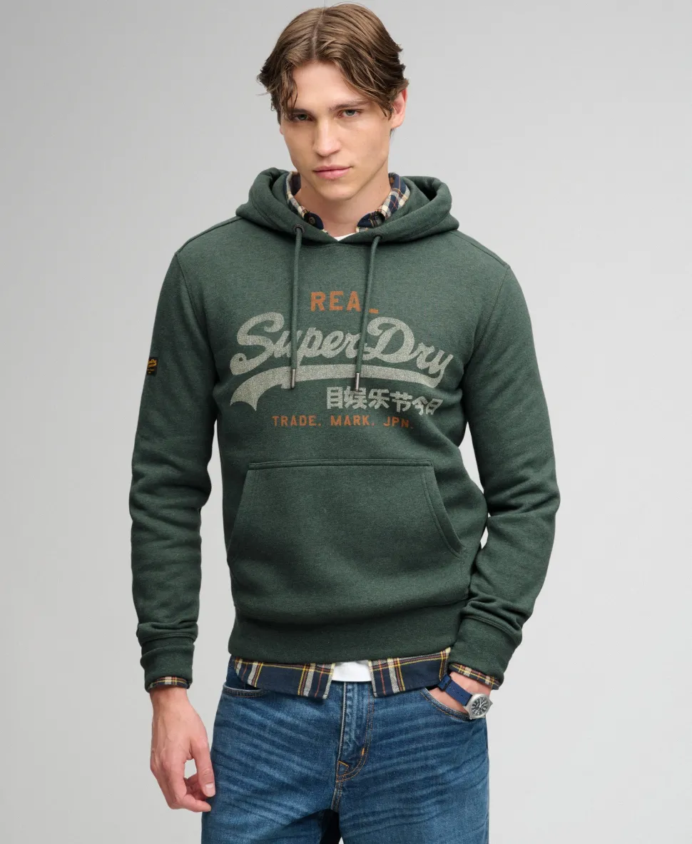 Vintage Logo Heritage Relaxed Hoodie